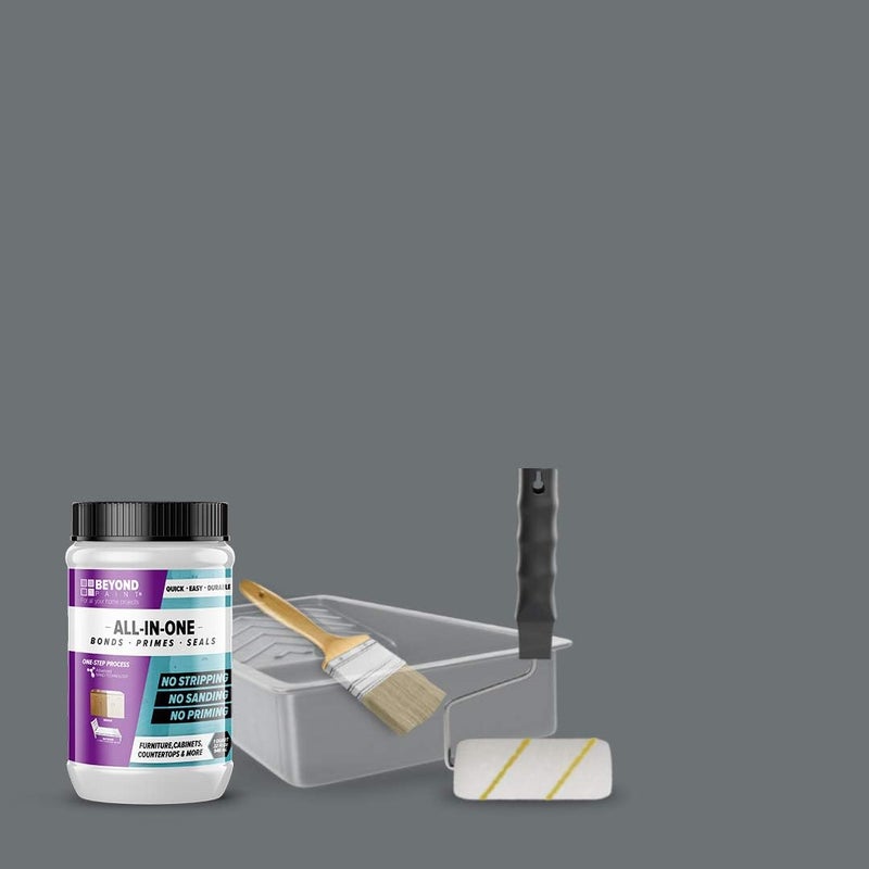 Beyond Paint Furniture, Cabinets and More All-in-One Refinishing Kit/Color- Pewter - Image 1